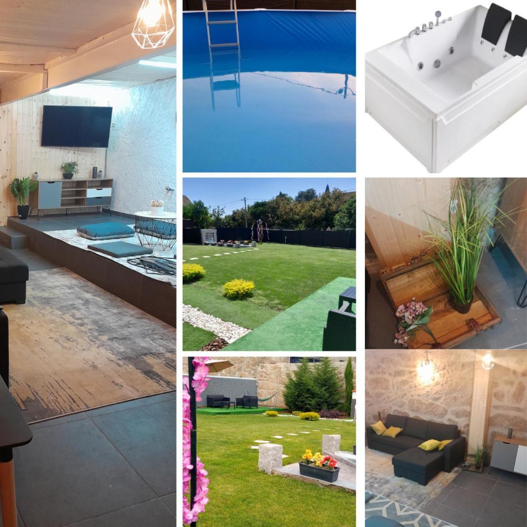 Casa Incrivel Refugio Lieva ,Piscina , Jacuzzi Exterior E Zona Kids Apartment Nelas Cameră foto